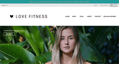 Desktop Screenshot of lovefitnessapparel.com