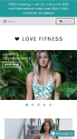 Mobile Screenshot of lovefitnessapparel.com